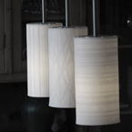 Pendelleuchte Porzellan