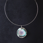 Element Luft Porzellananhänger