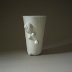 Muscheln Becher Porzellan