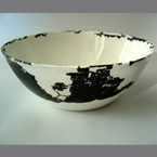 Salatschale Porzellan Raw