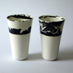 Trinkbecher Porzellan